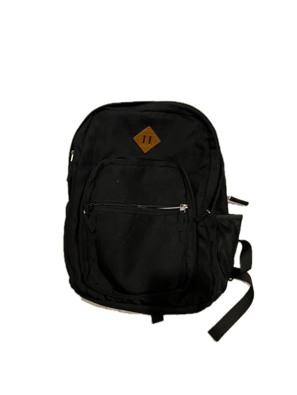 Ashbo Black Daily 3 Section Backpack